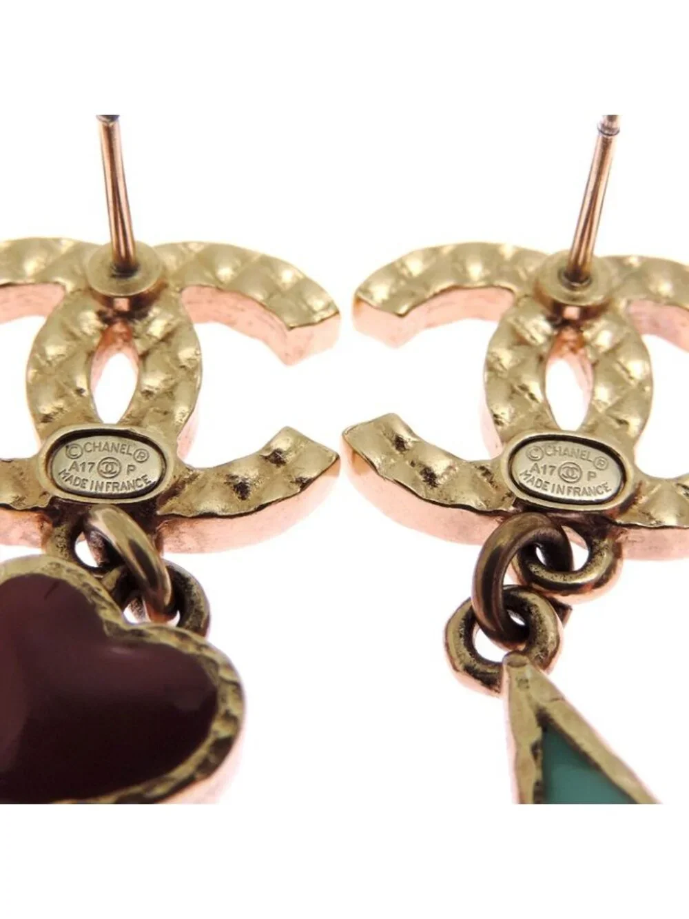 Chanel Earrings Beige